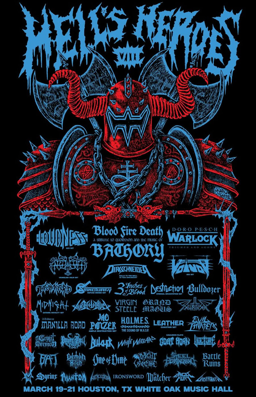 HELLS HEROES VIII – Inferno Screen Printing