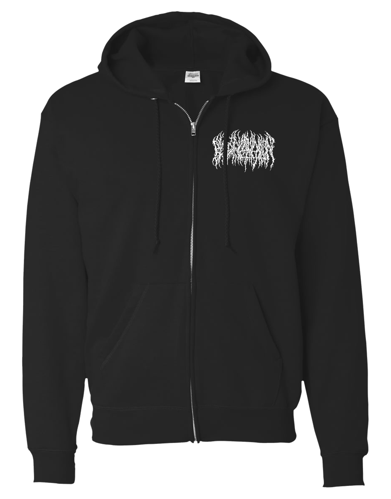 BLOOD INCANTATION INTERDIMENSIONAL ZIP UP HOODIE Inferno